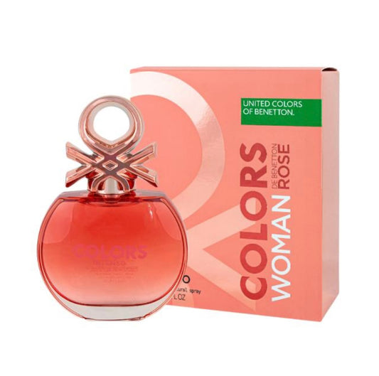 COLORS WOMAN ROSE INTENSO 80ML EDT MUJER BENETTON