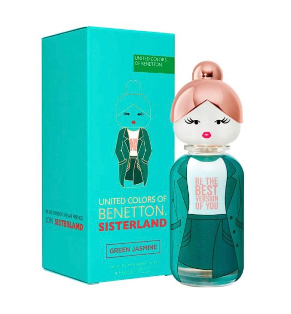 BENETTON SISTERLAND GREEN JASMINE 80ML EDT MUJER BENETTON