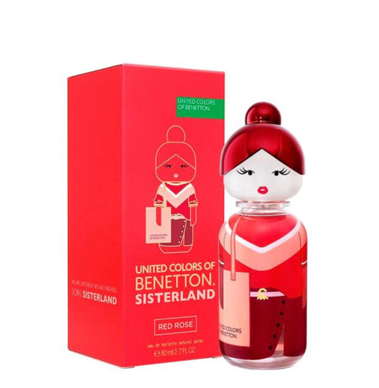 BENETTON SISTERLAND RED ROSE 80ML EDT MUJER BENETTON