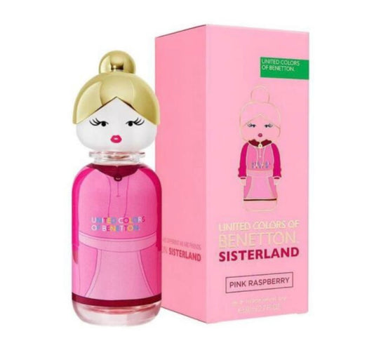 BENETTON SISTERLAND PINK RASPBERRY 80ML EDT MUJER BENETTON