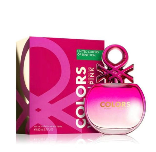 COLORS WOMAN PINK 80ML EDT MUJER BENETTON