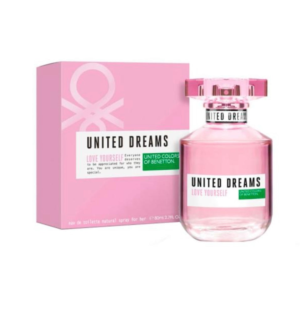 BENETTON UNITED DREAMS LOVE YOURSELF 80ML EDT MUJER BENETTON