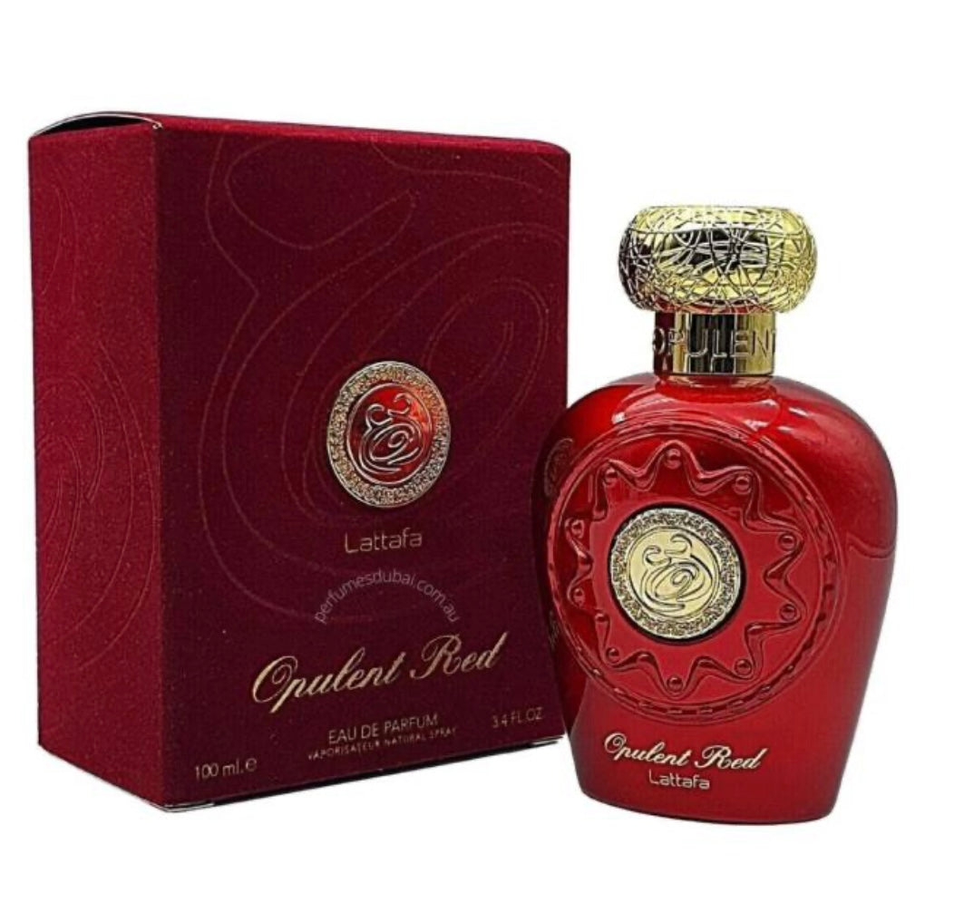 OPULENT RED 100ML EDP UNISEX (HOMBRE Y MUJER) LATTAFA / ARABES