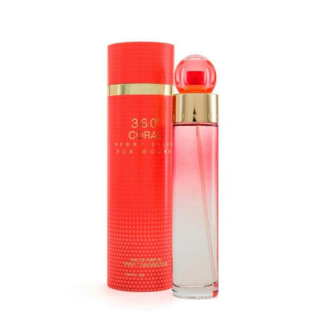 360 CORAL 100ML EDP MUJER PERRY ELLIS