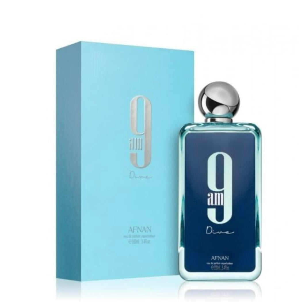 9AM DIVE 100ML EDP UNISEX (HOMBRE Y MUJER) AFNAN / ARABES