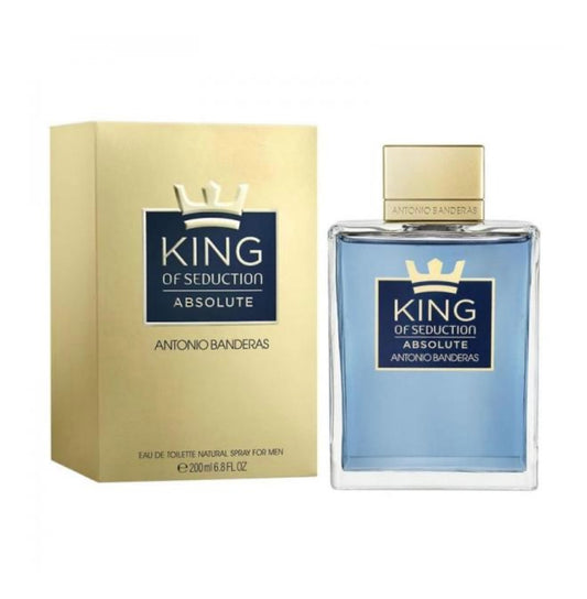 KING OF SEDUCTION ABSOLUTE 200ML EDT HOMBRE ANTONIO BANDERAS