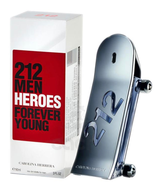 212 MEN HEROES 90ML EDT HOMBRE CAROLINA HERRERA