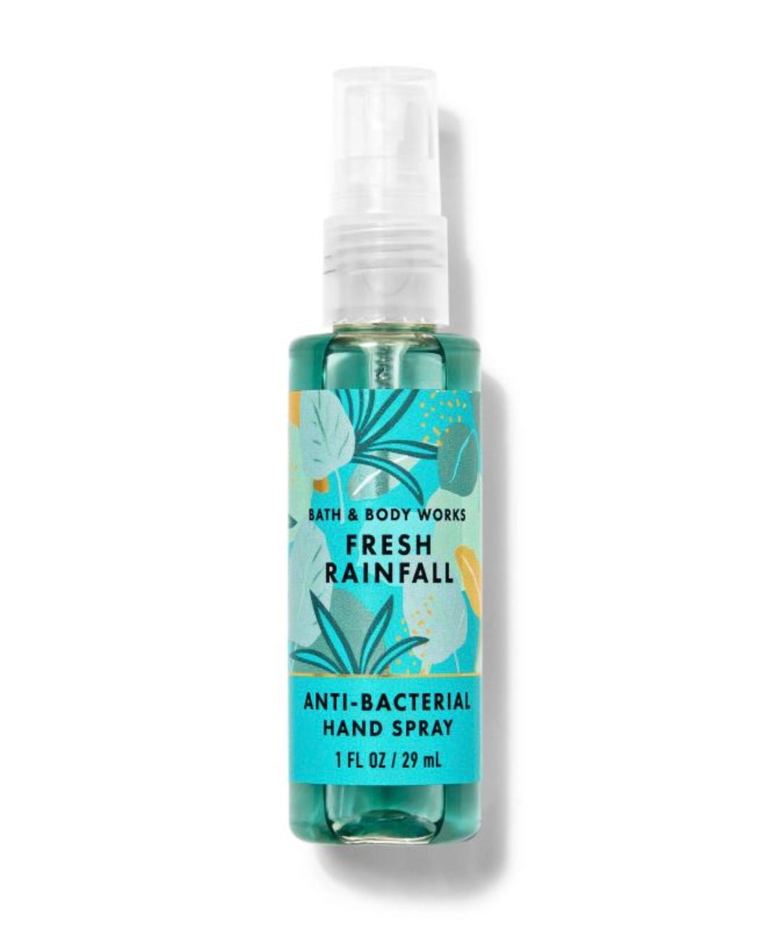 SPRAYS ANTIBACTERIALES PARA MANOS FRESH RAINFALL 29ML BATH & BODY WORKS