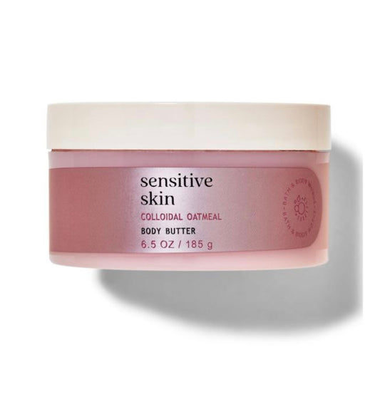 CREMA PARA CUERPO EN PRESENTACION MANTEQUILLA SENSITIVE SKIN WITH COLLOIDAL OATMEAL 185G BATH & BODY WORKS