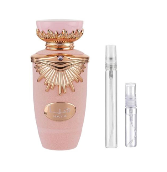 DECANT HAYA 5ML EDP UNISEX (HOMBRE Y MUJER) LATTAFA / ARABES