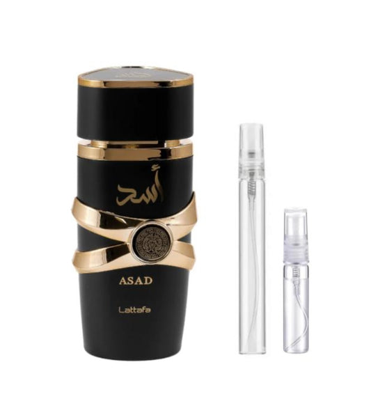 DECANTS ASAD 5ML EDP UNISEX (HOMBRE Y MUJER) LATTAFA / ARABES