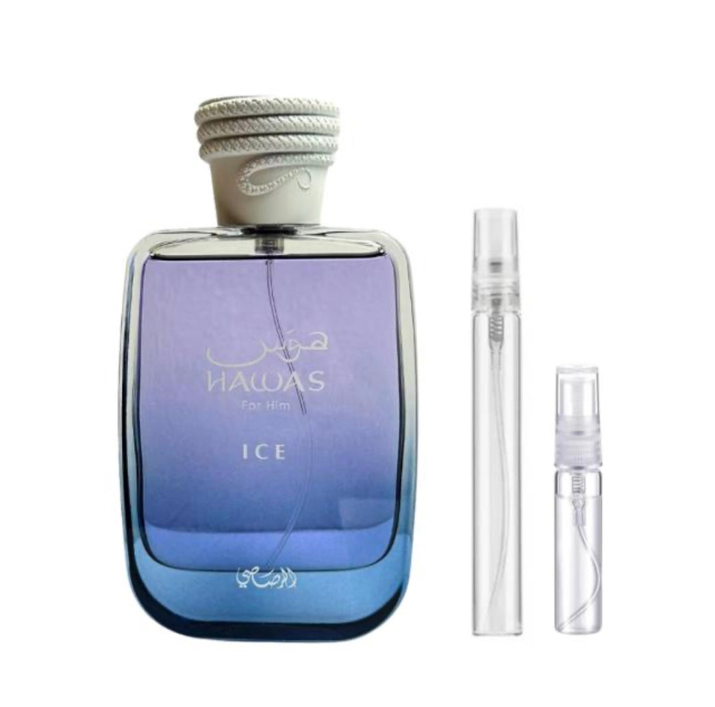 DECANTS HAWAS ICE 5ML EDP HOMBRE RASASI / ARABES