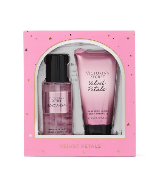 MINI SET DE REGALO VELVET PETALS 75ML ( SPLASH Y CREMA) MUJER VICTORIA`S SECRET