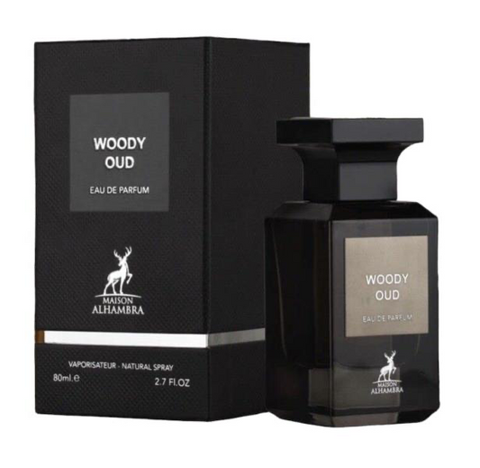 WOODY OUD 80ML EDP UNISEX (HOMBRE Y MUJER) MAISON ALHAMBRA / ARABES