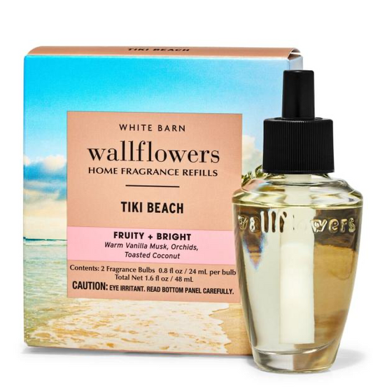 DIFUSORES AROMATIZANTES TIKI BEACH (PRECIO POR UNIDAD) BATH & BODY WORKS