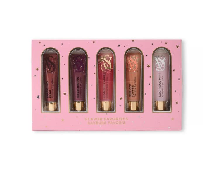 ESTUCHES DE 5 BRILLOS LABIALES VICTORIA´S SECRET