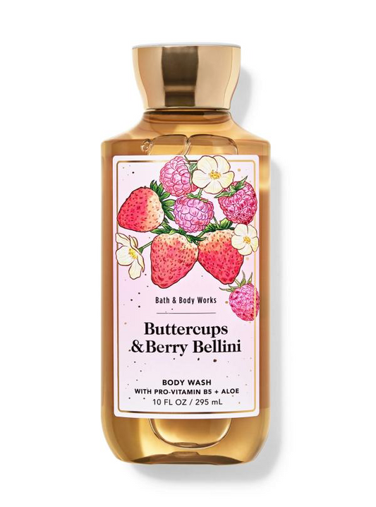 GEL DE BAÑO BUTTERCUPS & BERRY BELLINI 295ml BATH & BODY WORKS